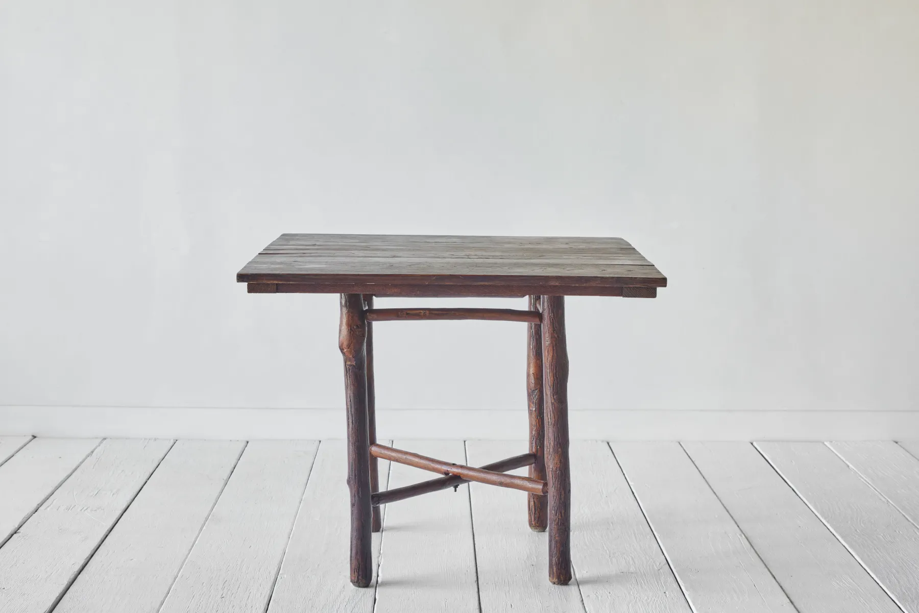 Wood Brutalist Table*VINTAGE Fashion