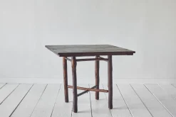 Wood Brutalist Table*VINTAGE Fashion
