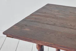 Wood Brutalist Table*VINTAGE Fashion