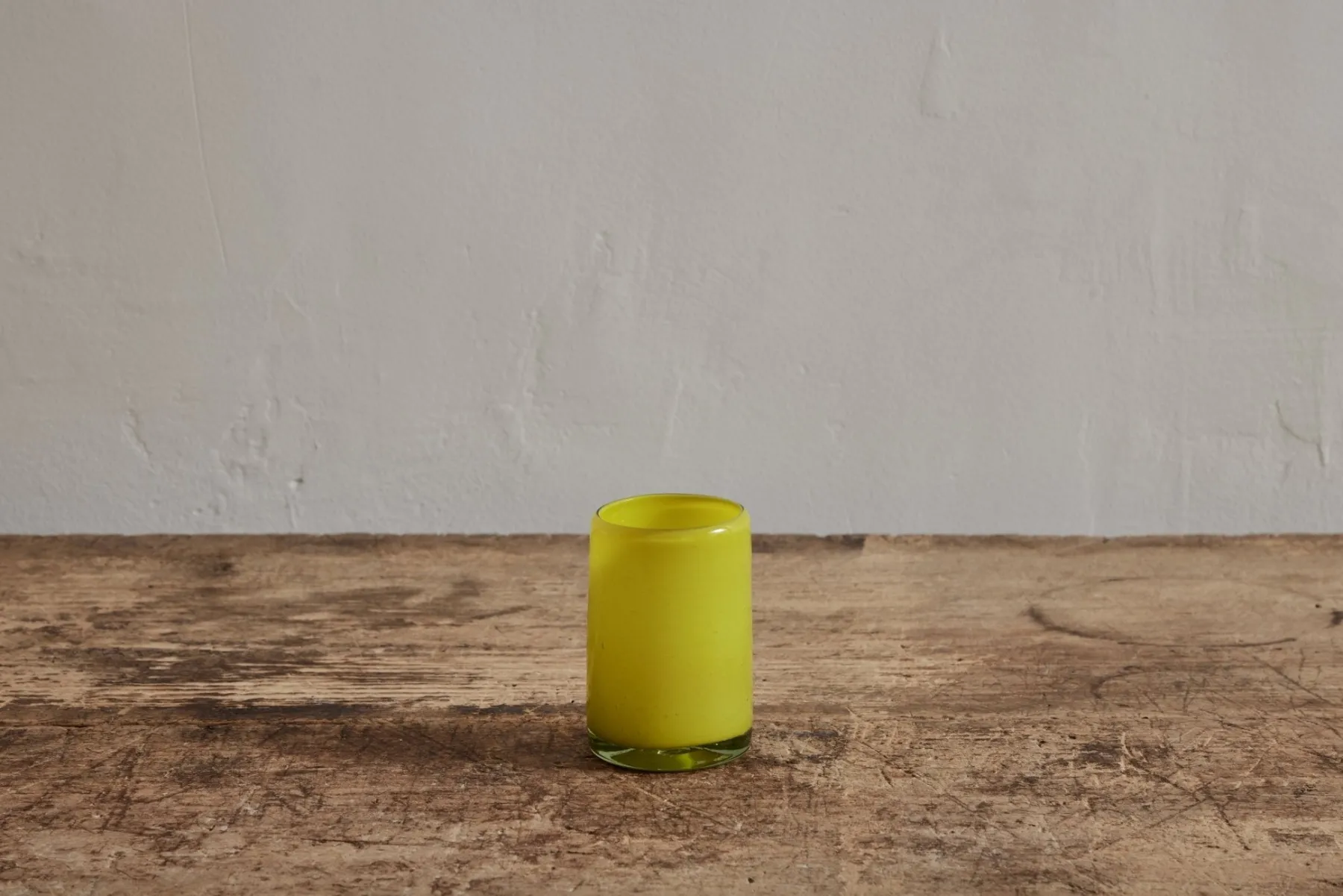 Yellow Straight Medium Glass*NICKEY KEHOE Outlet